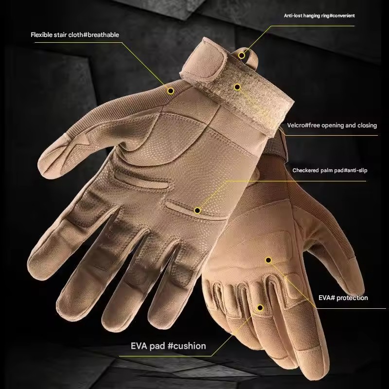 Street Fashion Gloves - New Model Exercise Tactical Gloves Men's