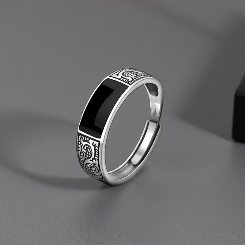 Street Fashion Rings - 925 Sterling Silver Ring Vintage Hip-hop