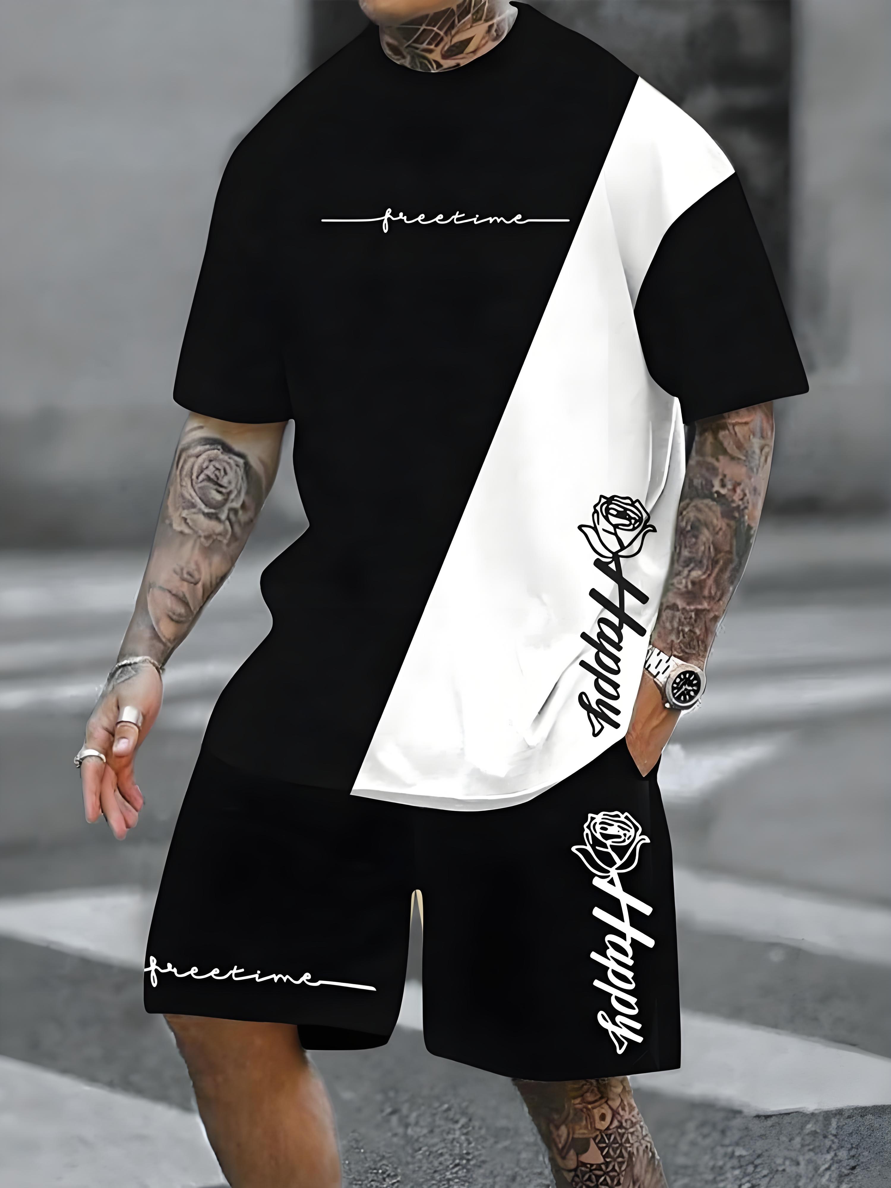 Street Fashion Tshirt - New Plus Size Men's T-shirt And