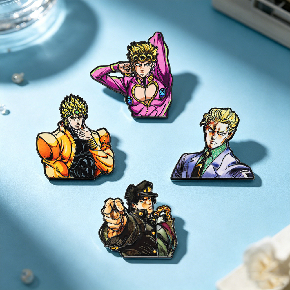 Street Fashion Blog - NEW 4pcs Anime Cartoon Series JOJO's