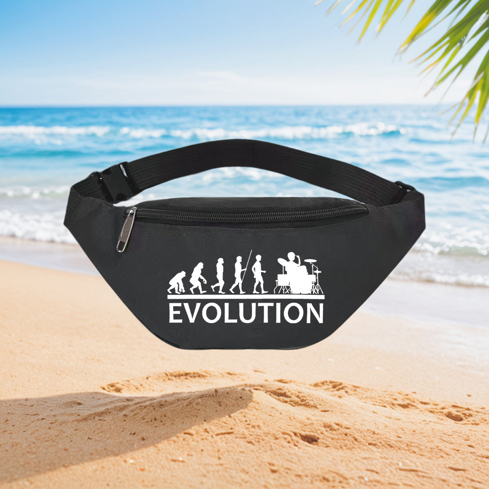 Street Fashion Evolution - Evolution of a Drummer Waist Backpack