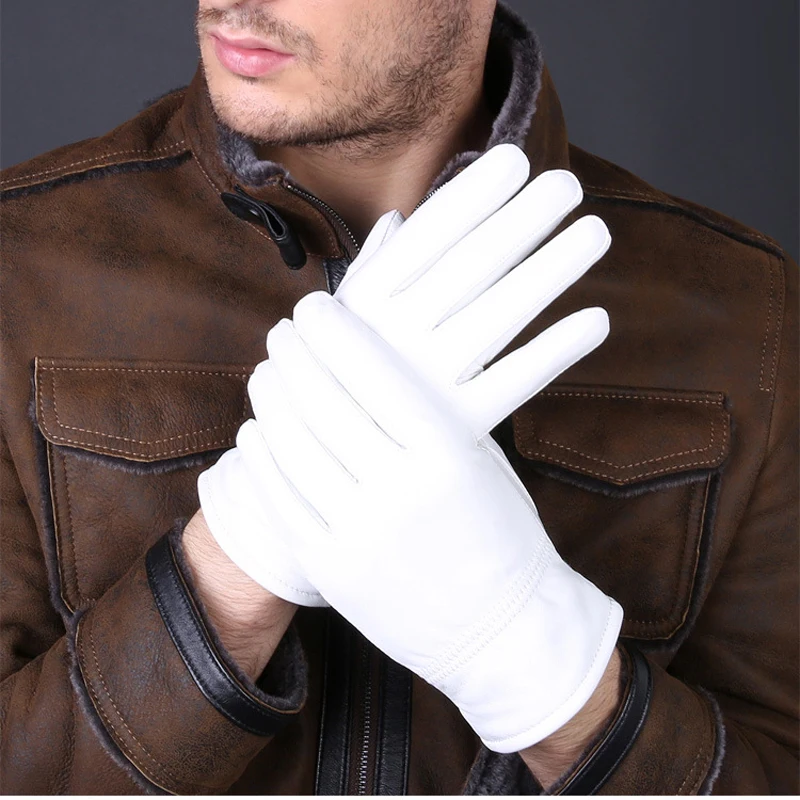 2025 Winter Genuine Leather Wh – обзор и цена Street Fashion Gloves