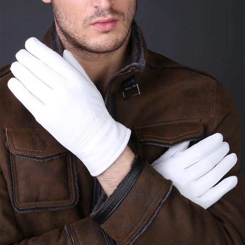 2025 Winter Genuine Leather Wh – обзор и цена Street Fashion Gloves