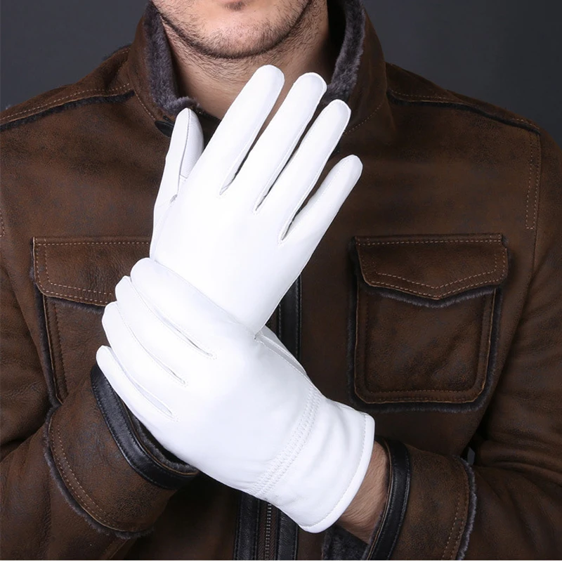 2025 Winter Genuine Leather Wh – обзор и цена Street Fashion Gloves
