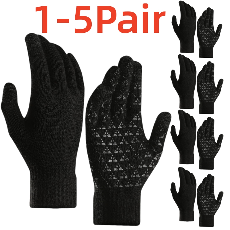 1-5Pairs Winter Outdoor Sports – обзор и цена Street Fashion Gloves