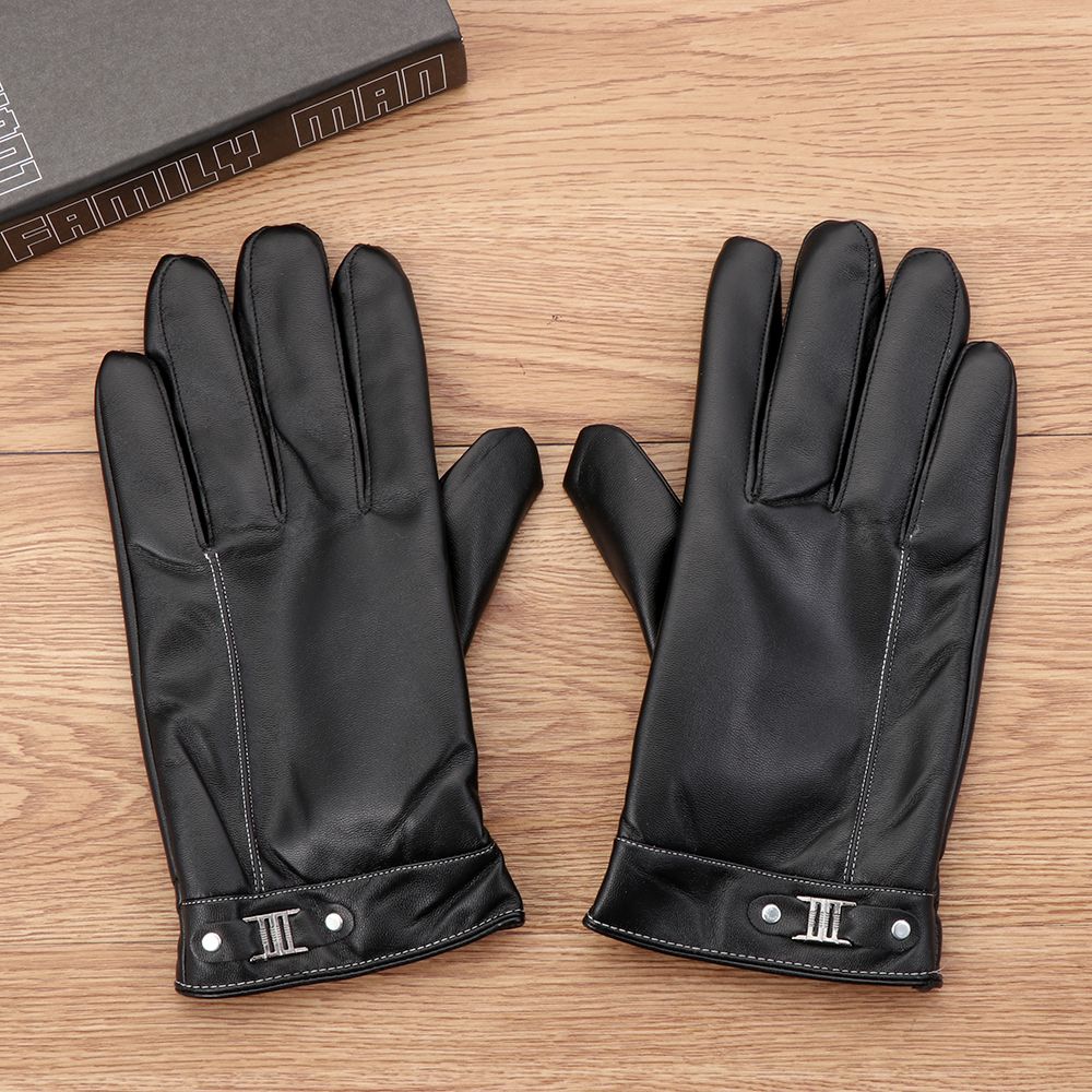Men's Fleece Thermal Leather G – обзор и цена Street Fashion Gloves