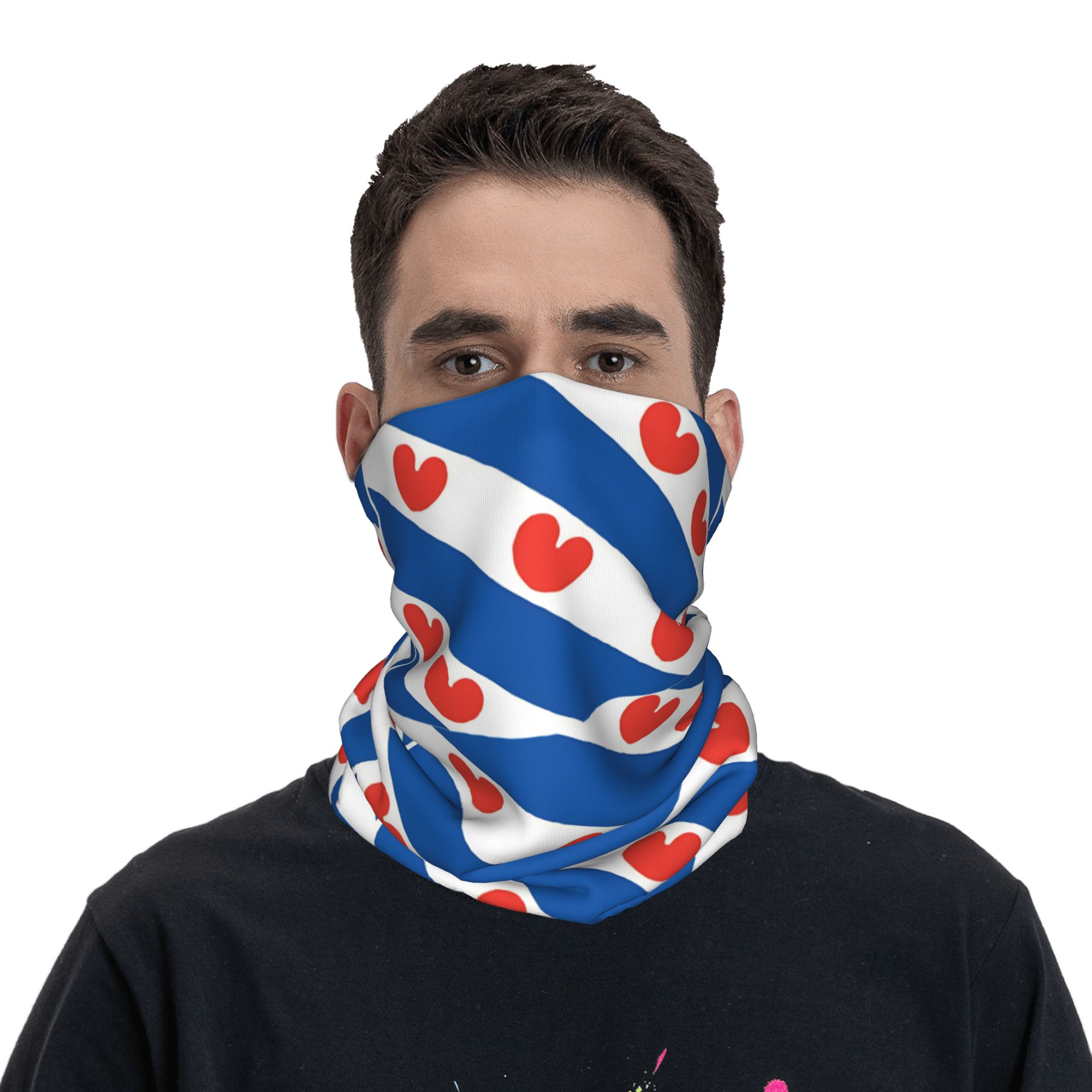 Friesland Flag Bandana  Vintag – обзор и цена Balaclava Face Mask
