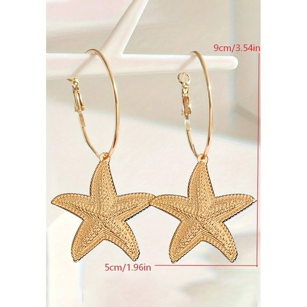 Ocean Style Star Earrings, Fas – обзор и цена Street Fashion Vibes
