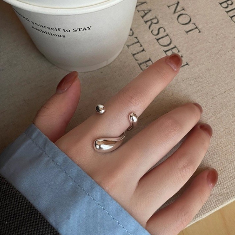 PANJBJ 925 Sterling Silver Irr – обзор и цена Street Fashion Rings