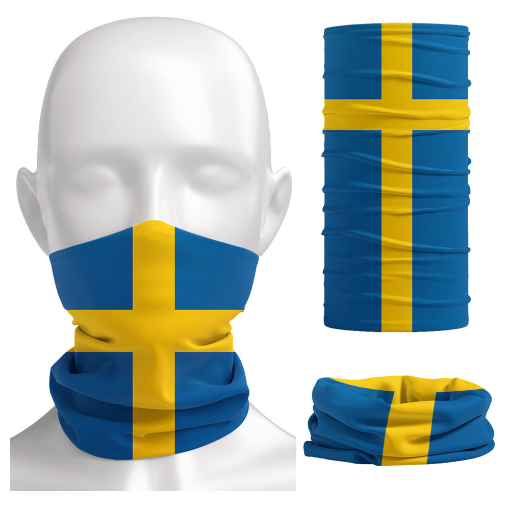 Sweden Flag Printed Bandana He – обзор и цена Balaclava Face Mask