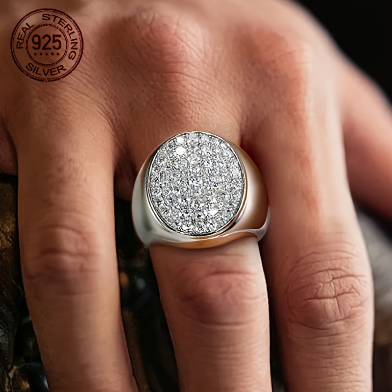 2025 New Arrival Mens 925 Ster – обзор и цена Street Fashion Rings