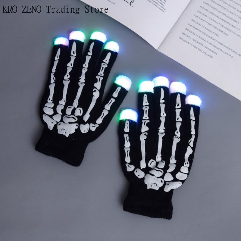 🔝Fashion Hip Hop Party Led Rav – обзор и цена Street Fashion Gloves