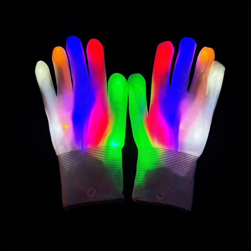 🔝Fashion Hip Hop Party Led Rav – обзор и цена Street Fashion Gloves