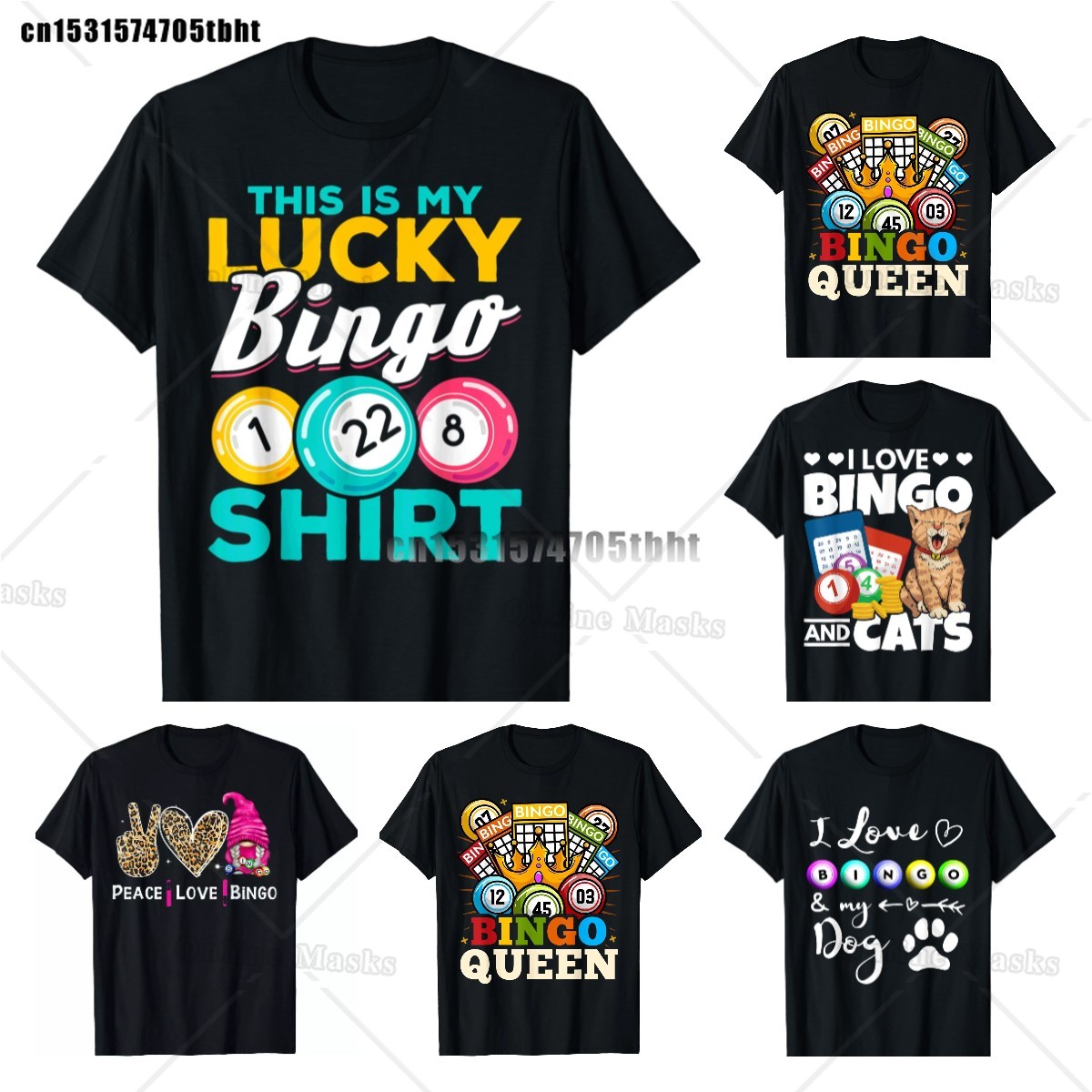 Crazy Bingo Lady Shirt Funny L – обзор и цена Queen Street Fashion