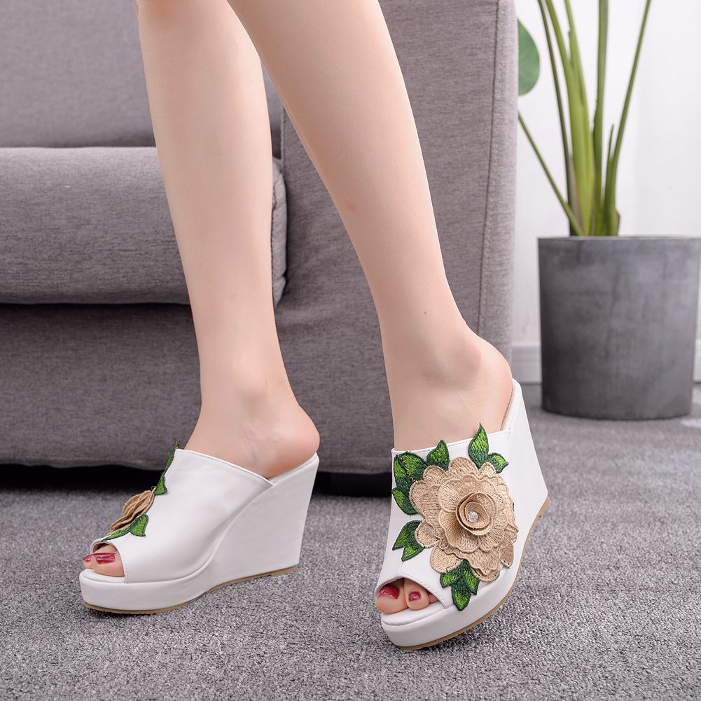 Womens Flower Open Toe Fashion – обзор и цена Queen Street Fashion