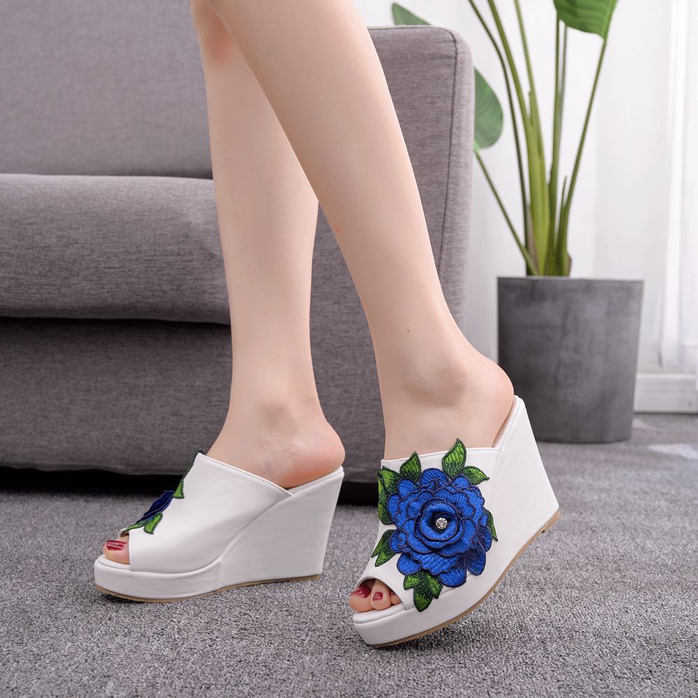 Womens Flower Open Toe Fashion – обзор и цена Queen Street Fashion