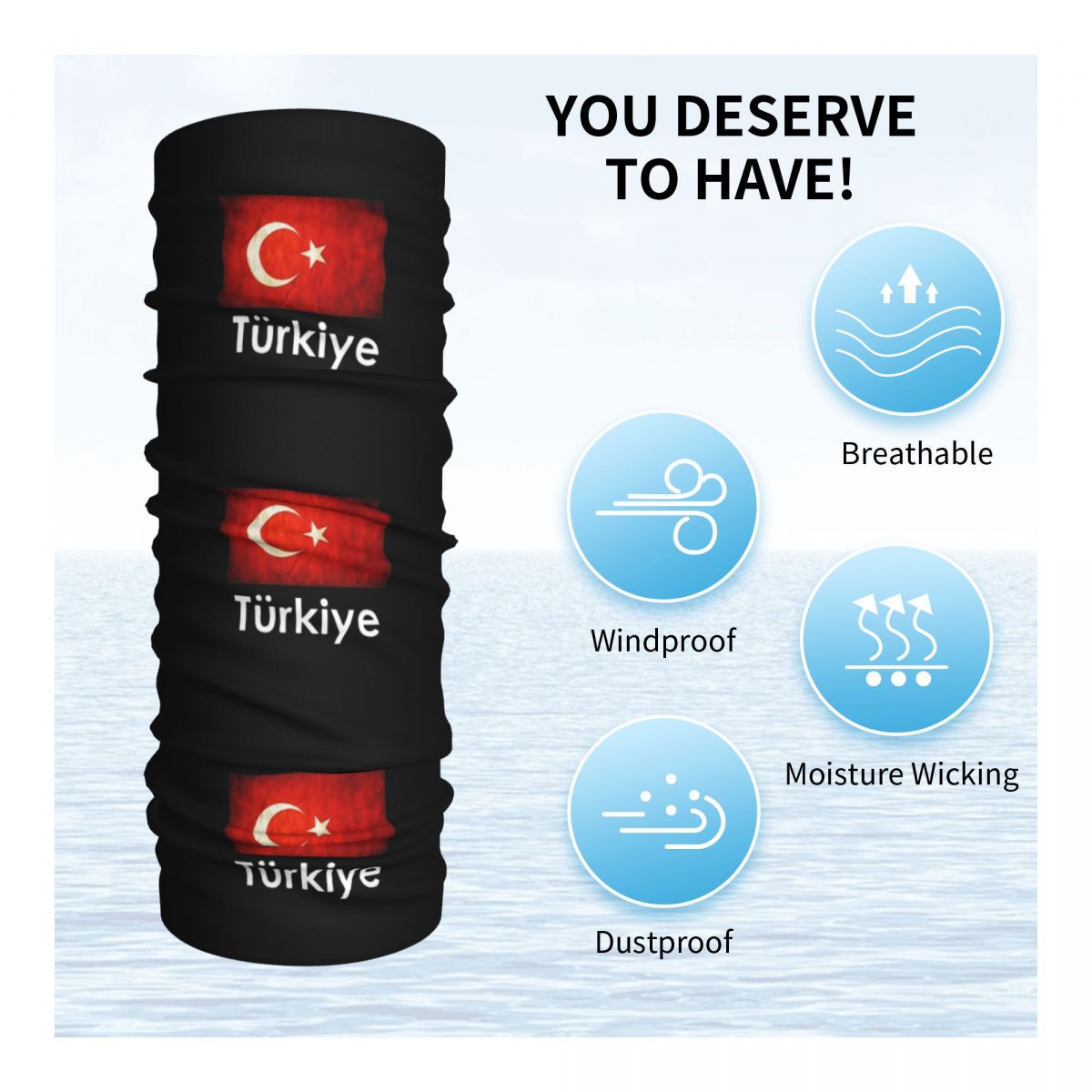 Turkiye Turkey Flag Gift Desig – обзор и цена Balaclava Face Mask