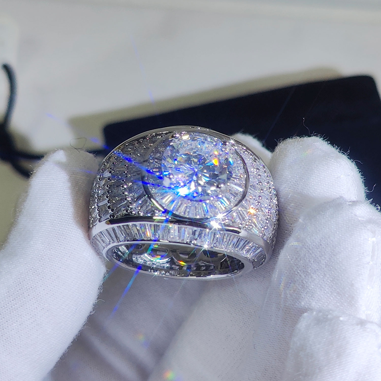 Silver/18k Gold Plated Cluster – обзор и цена Street Fashion Rings