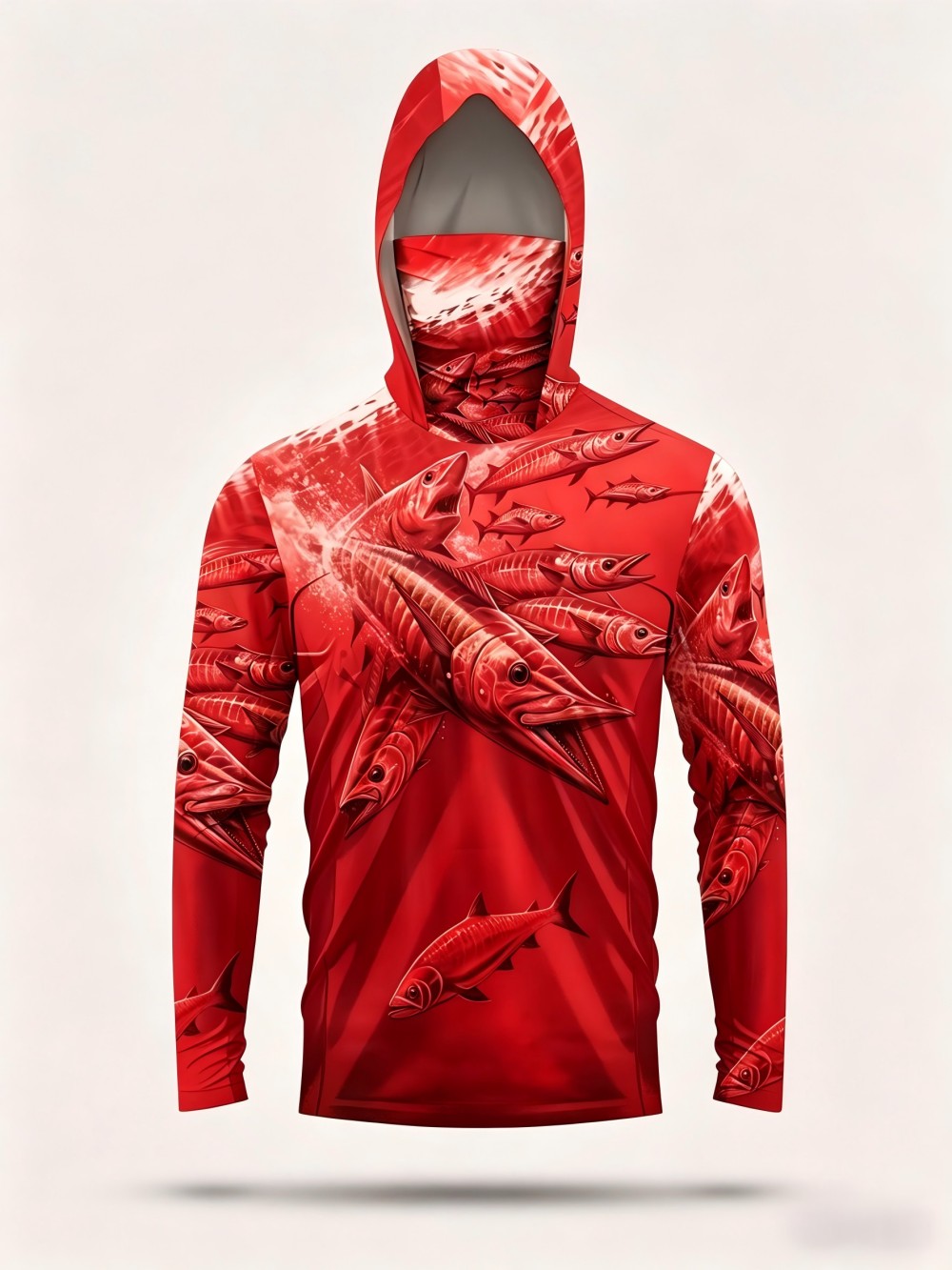 Men's summer fashion fish scho – обзор и цена Fashion Streetwear
