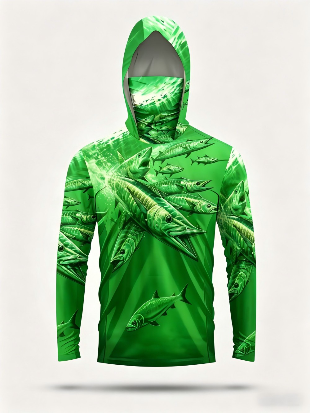 Men's summer fashion fish scho – обзор и цена Fashion Streetwear