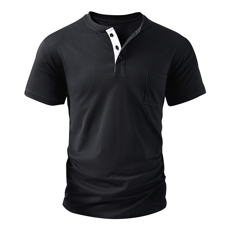 Henley T Shirt Men's EU Size C – обзор и цена Fashion Streetwear