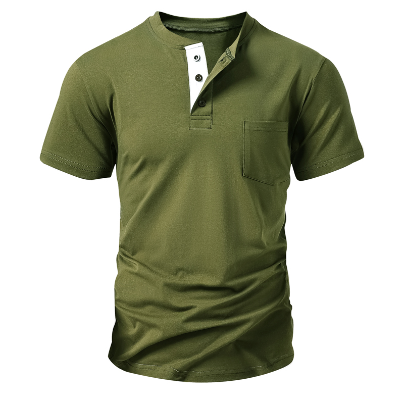 Henley T Shirt Men's EU Size C – обзор и цена Fashion Streetwear