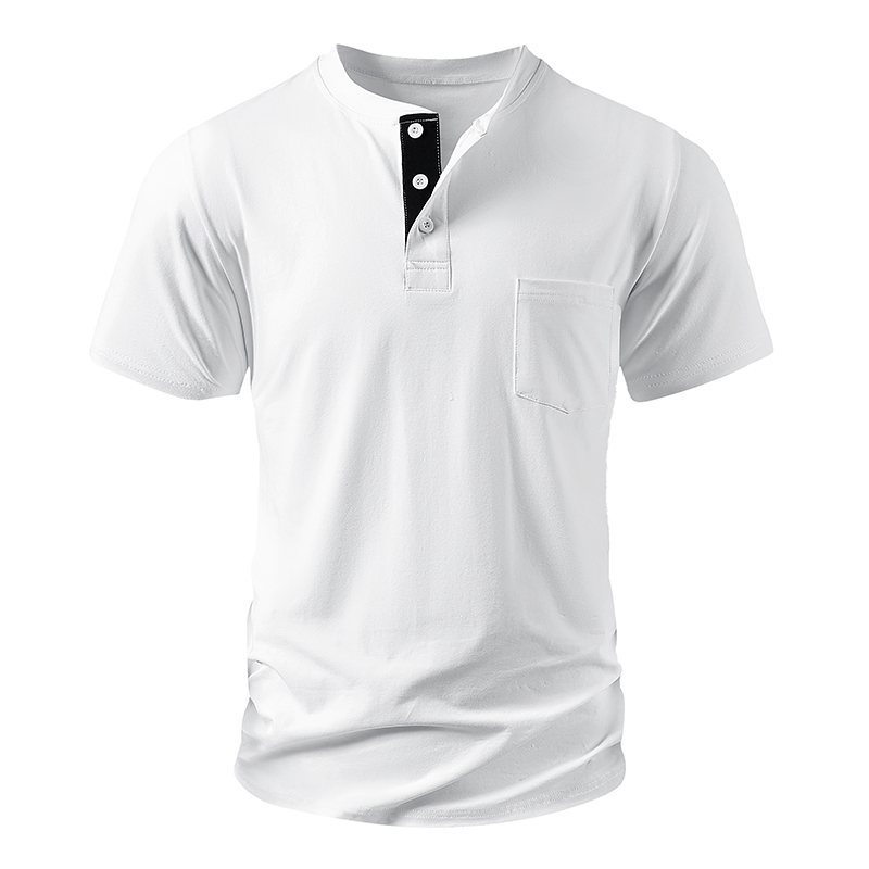 Henley T Shirt Men's EU Size C – обзор и цена Fashion Streetwear