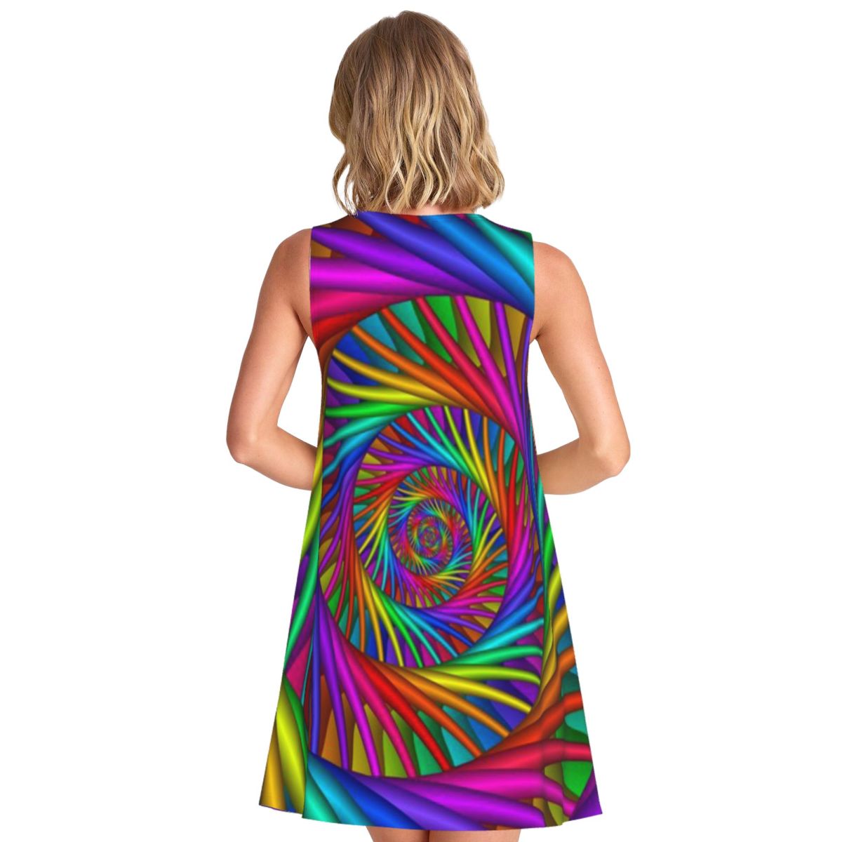 Rainbow Psychedelic Spiral Fra – обзор и цена Queen Street Fashion