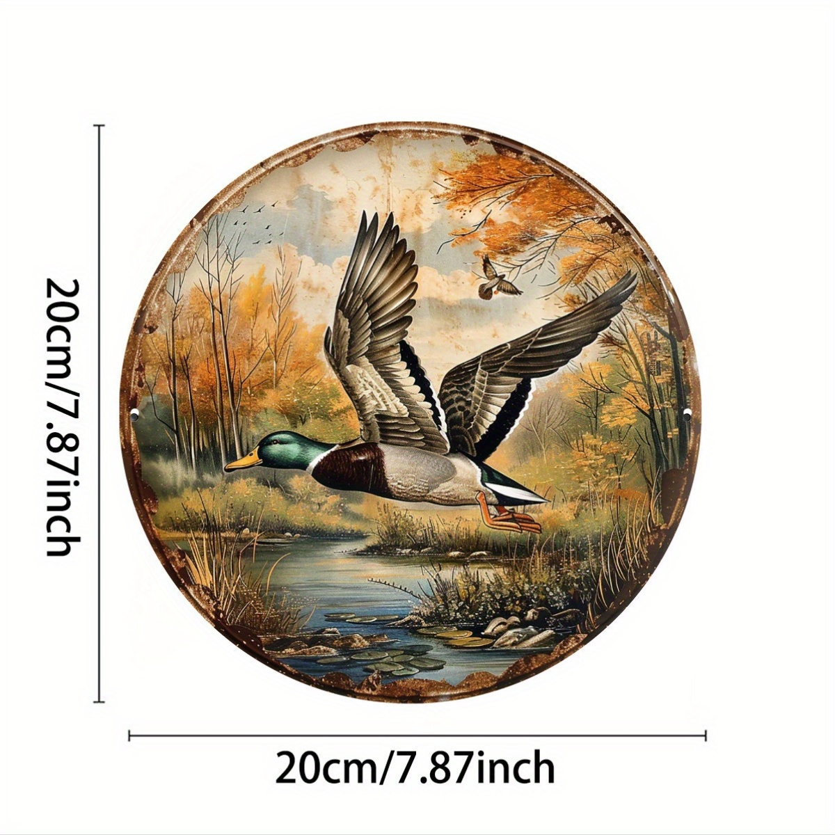 1pc, 8x8 Inch Vintage Wild Duc – обзор и цена Street Fashion Blog