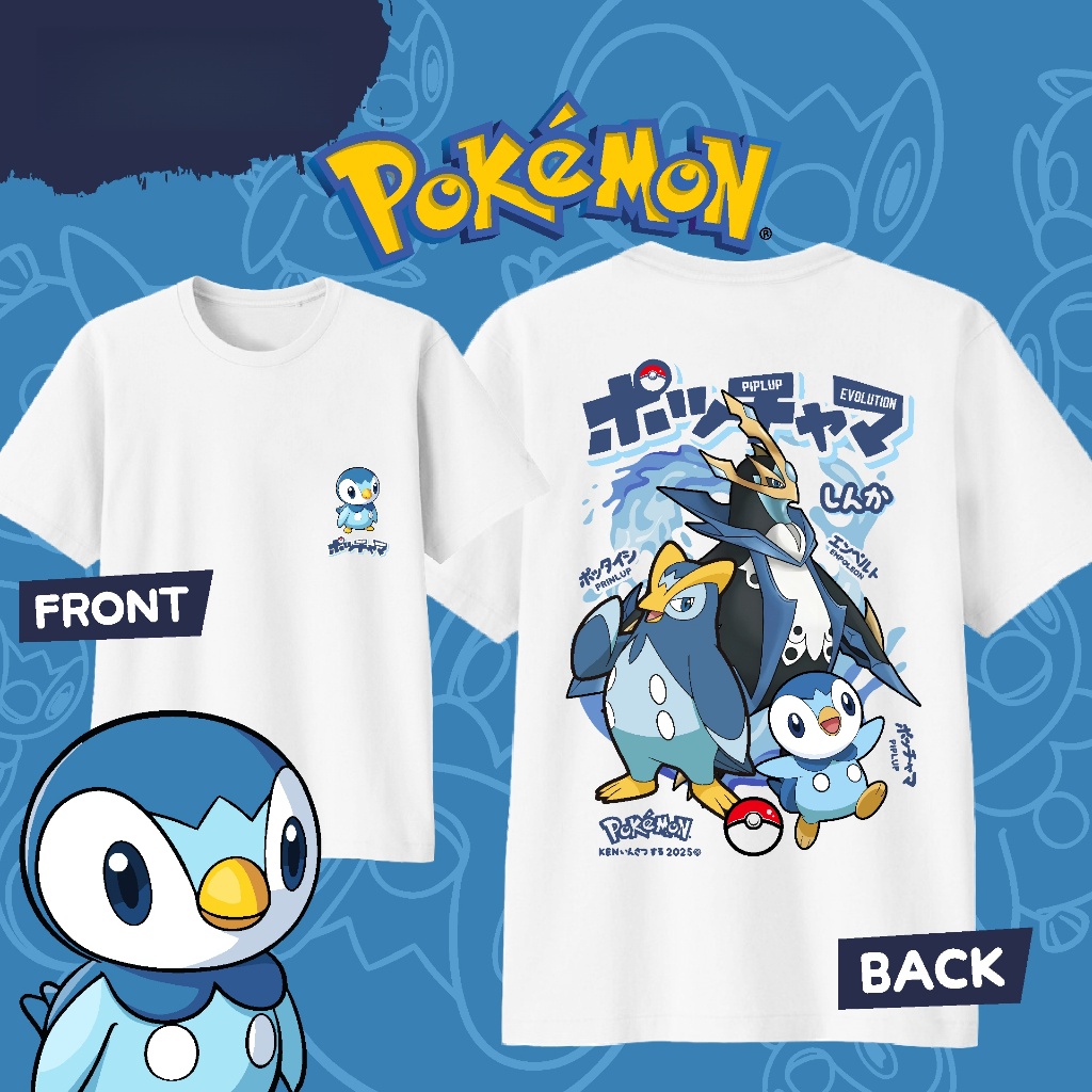 Anime Pokémon Piplup Evolution – обзор и цена Street Fashion Evolution