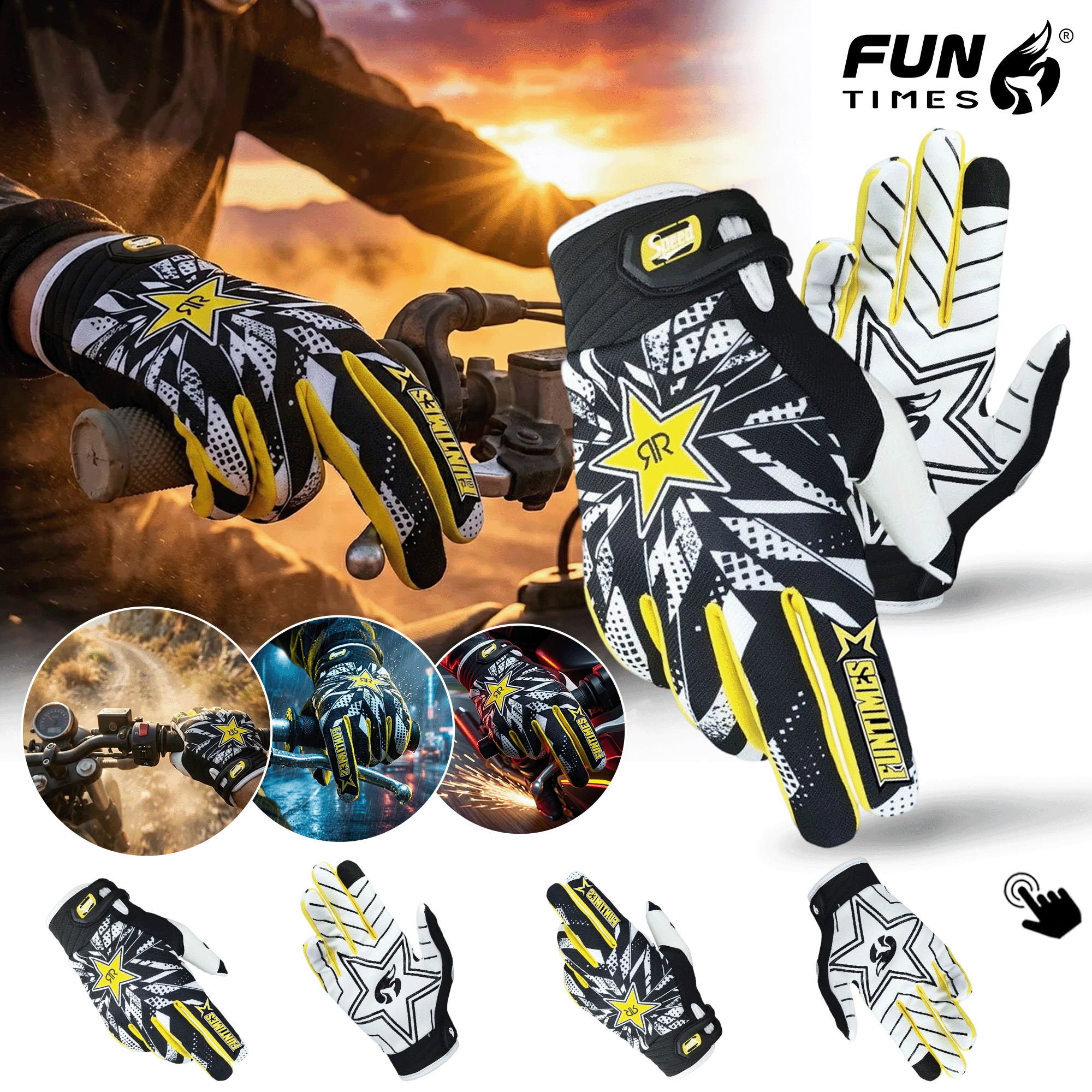 Funtimes New Outdoor Sports Cy – обзор и цена Street Fashion Gloves