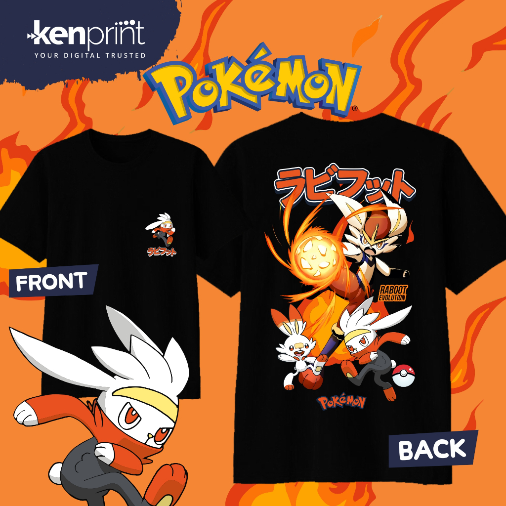 Anime Pokémon Scorbunny Evolut – обзор и цена Street Fashion Evolution