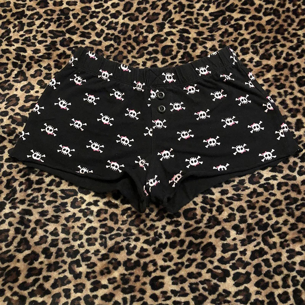 Summer Retro Punk Shorts Casua – обзор и цена Street Fashion American