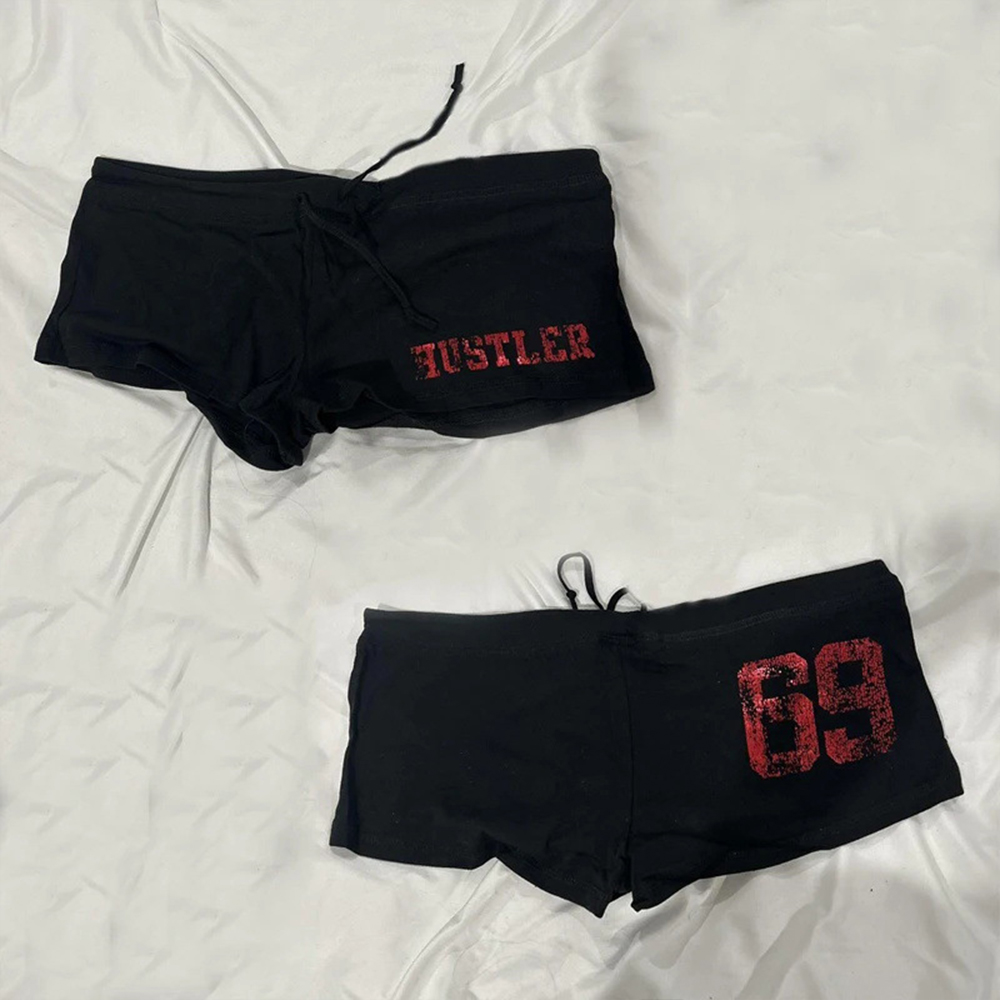 Summer Retro Punk Shorts Casua – обзор и цена Street Fashion American