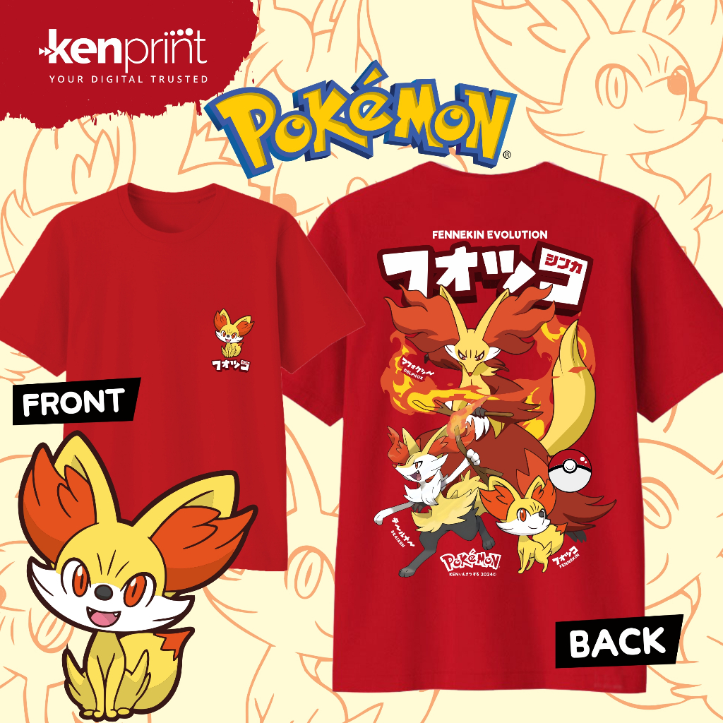 Anime Pokémon Fennekin Evoluti – обзор и цена Street Fashion Evolution
