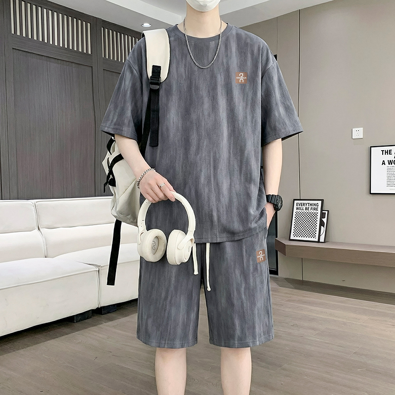 【T-Shirt + 5-Point Shorts】Men' – обзор и цена Street Fashion Tshirt