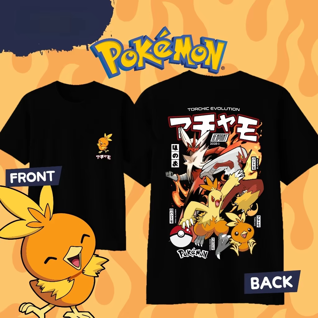 Anime Pokémon Torchic Evolutio – обзор и цена Street Fashion Evolution
