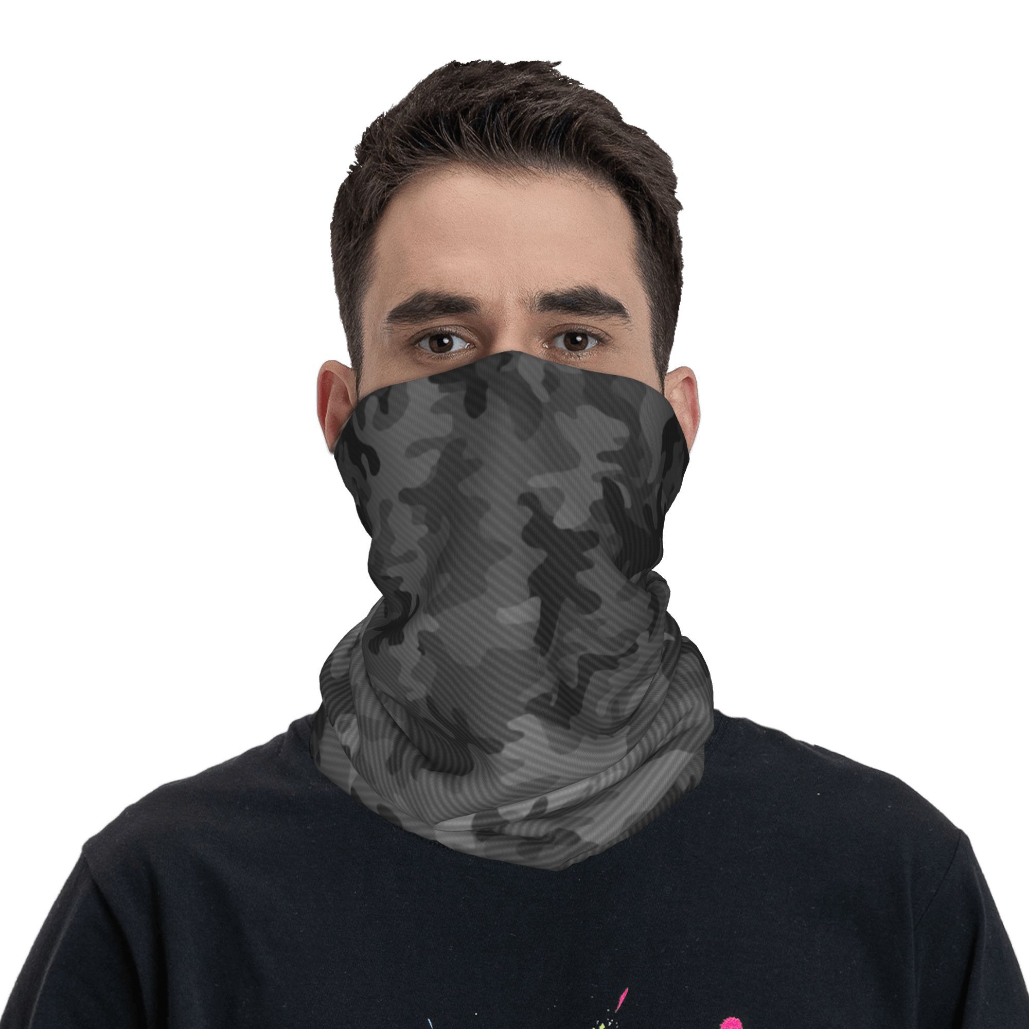 Custom Carbon Camo Bandana Nec – обзор и цена Balaclava Face Mask