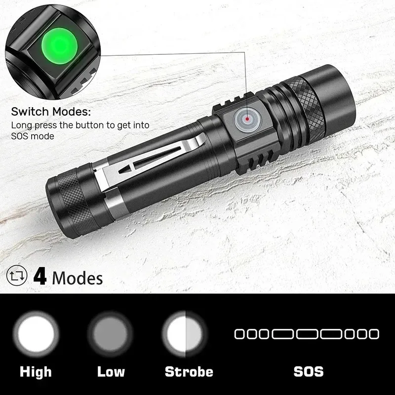 T6 LED Rechargeable Flashlight – обзор и цена Street Fashion Blog