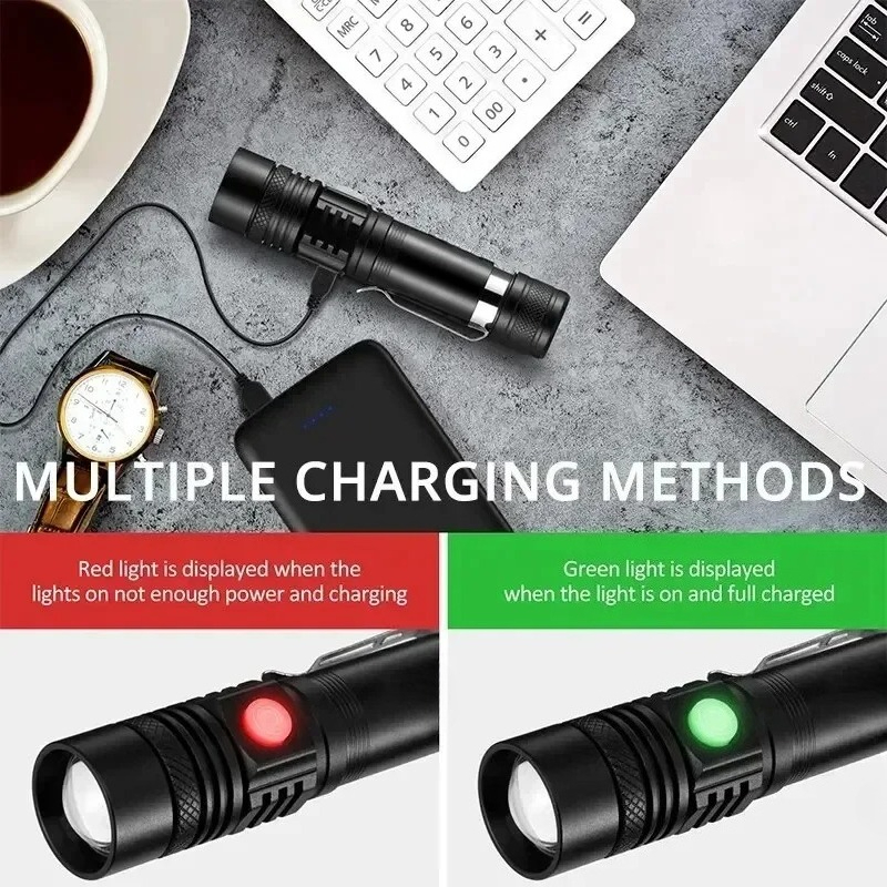 T6 LED Rechargeable Flashlight – обзор и цена Street Fashion Blog