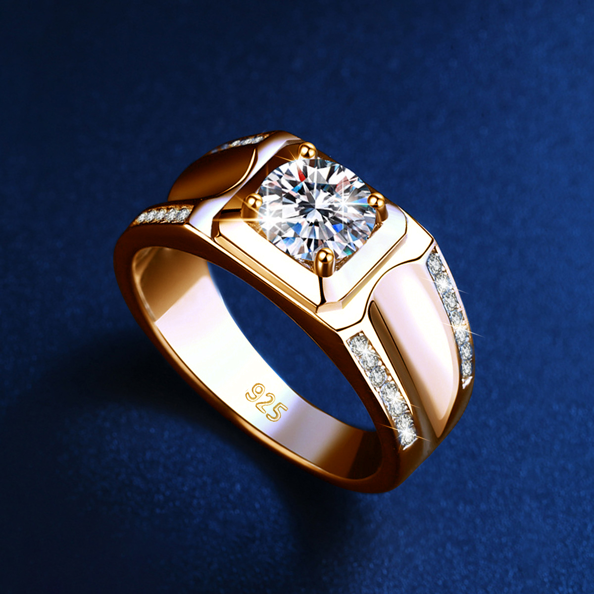 Trends 2025 Luxury Moissanite  – обзор и цена Street Fashion Rings