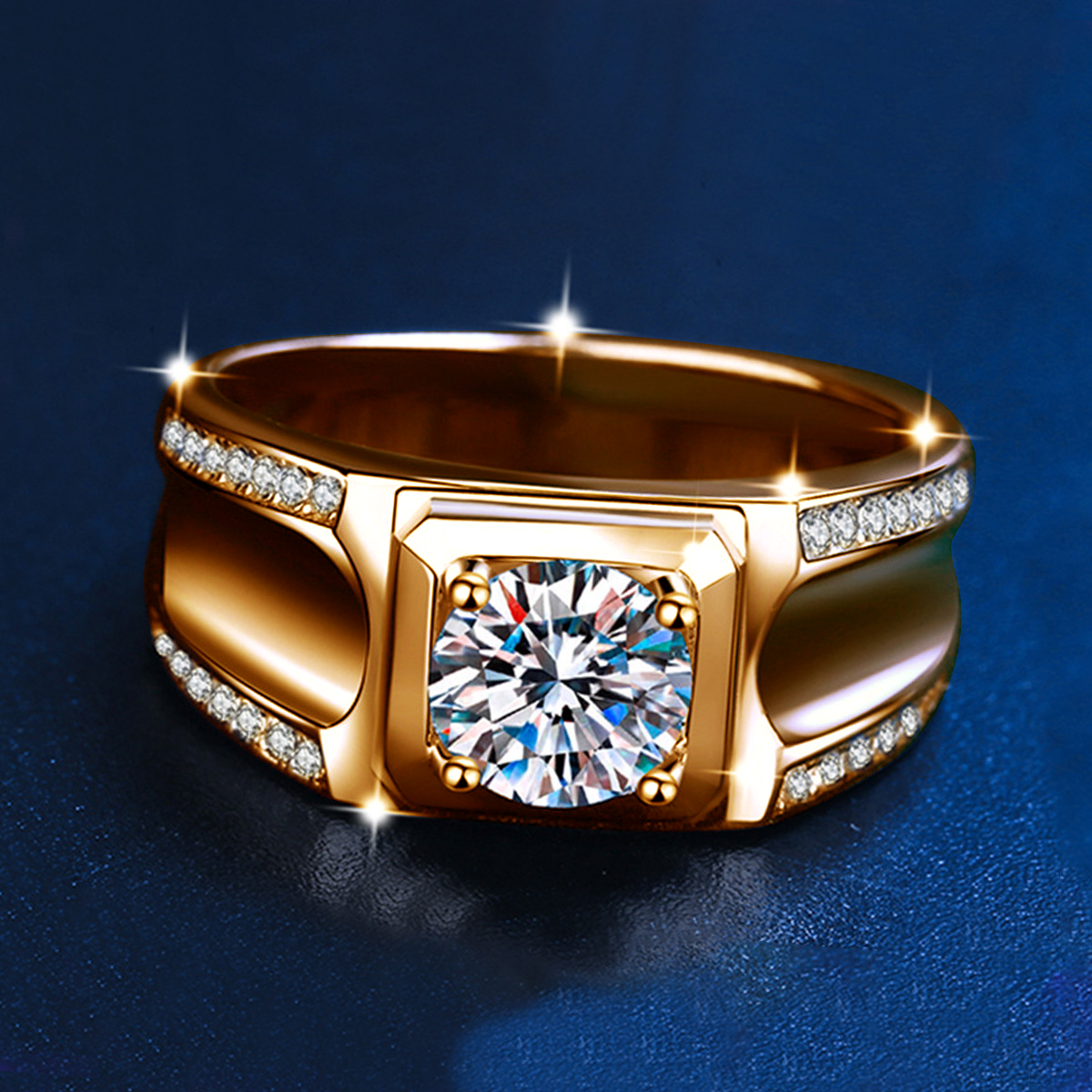 Trends 2025 Luxury Moissanite  – обзор и цена Street Fashion Rings