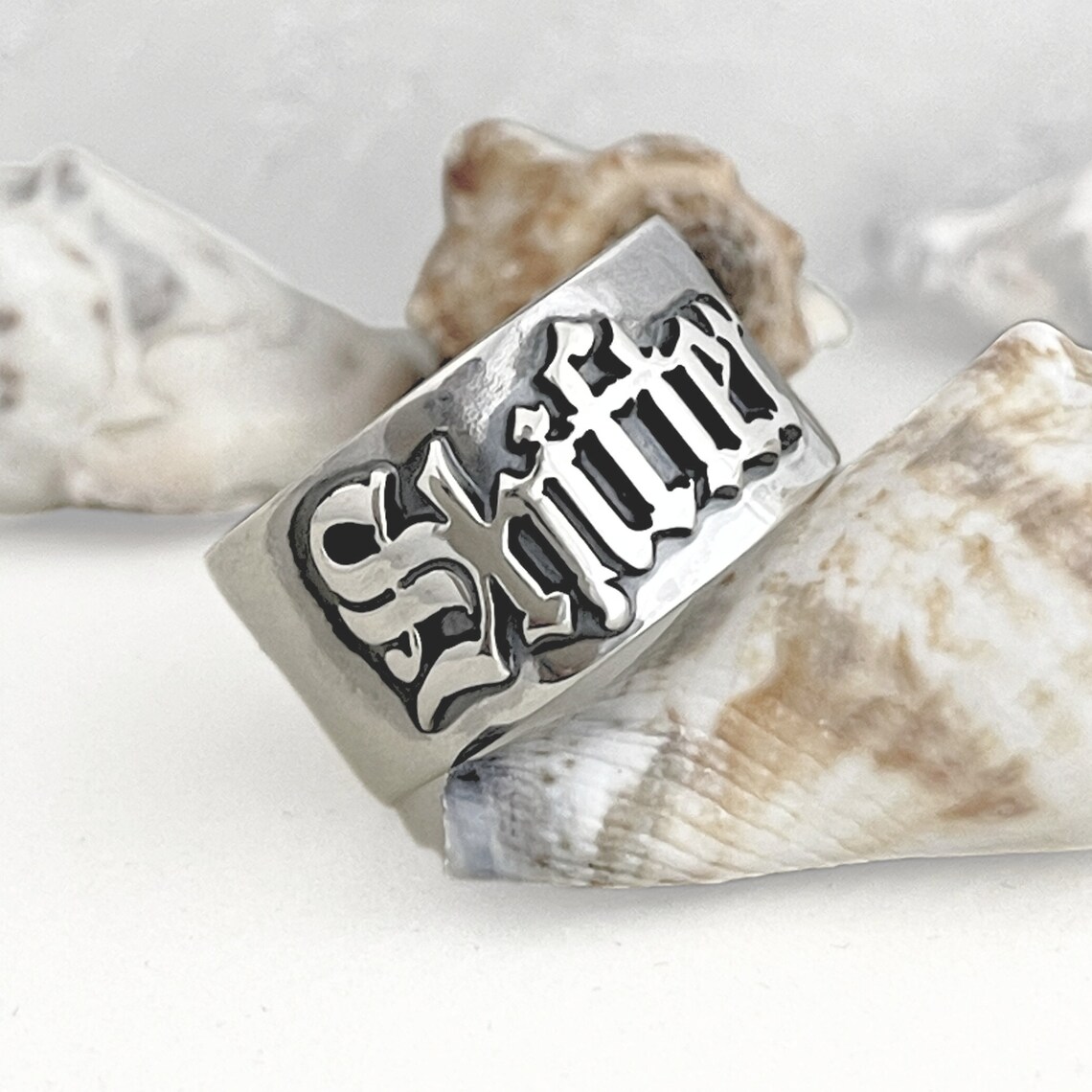 12MM Men' Gothic Rings Persona – обзор и цена Street Fashion Rings