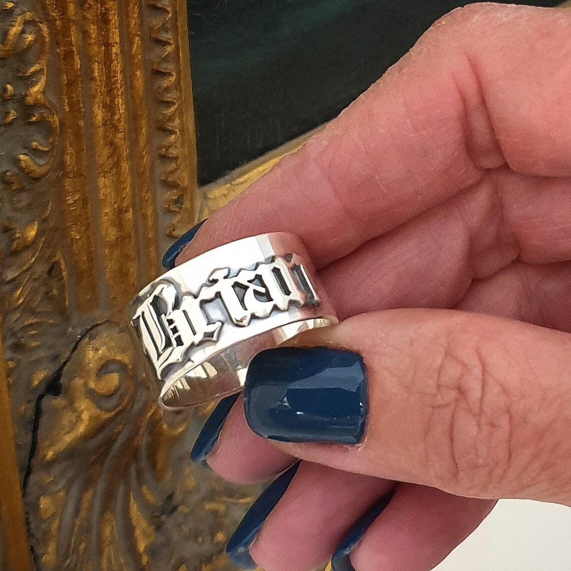12MM Men' Gothic Rings Persona – обзор и цена Street Fashion Rings