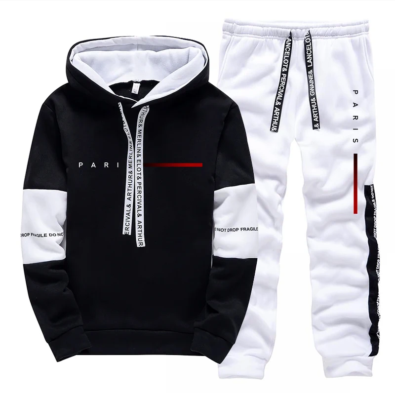 Men's Set Paris Fashion Hoodie – обзор и цена Fashion Streetwear