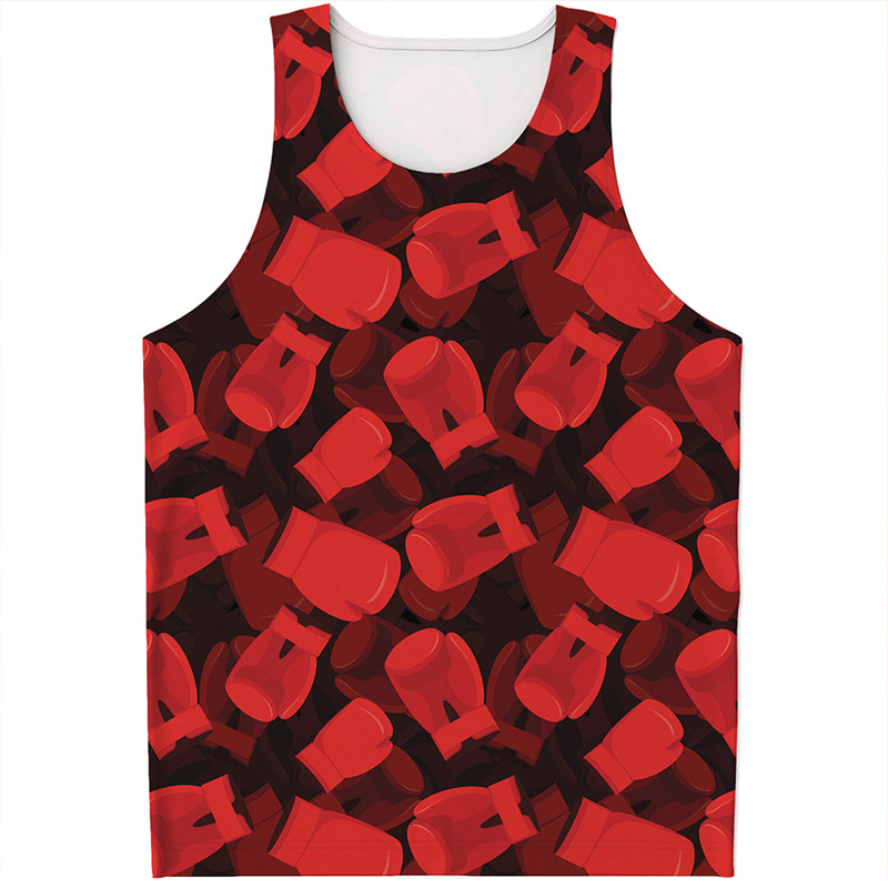 Boxing Gloves 3D Printed Tank  – обзор и цена Street Fashion Gloves
