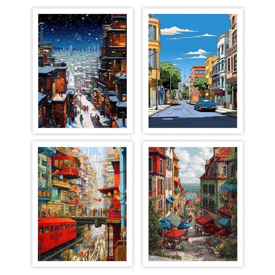 1pc frameless Painting By Numb – обзор и цена Street Fashion Blog