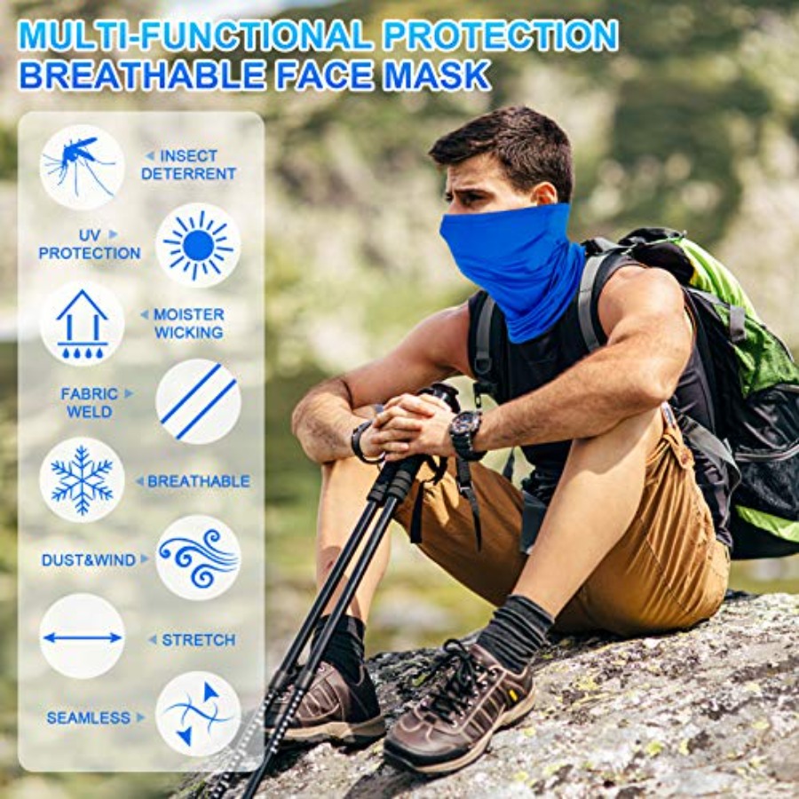 4 Pack Neck Gaiter Face Mask:B – обзор и цена Balaclava Face Mask
