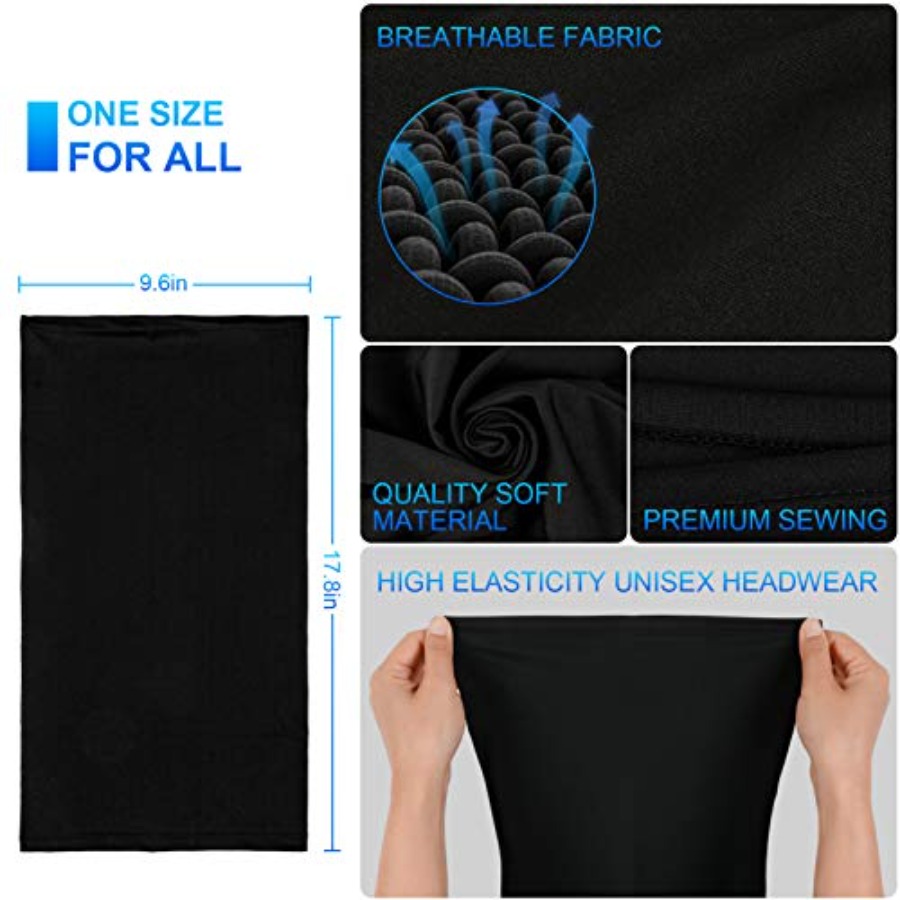 4 Pack Neck Gaiter Face Mask:B – обзор и цена Balaclava Face Mask