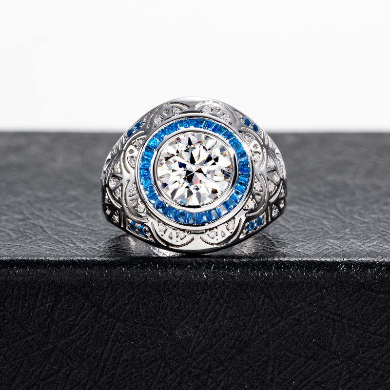 MossanRappr 3ct D Color Moissa – обзор и цена Street Fashion Rings